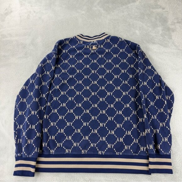 MLB Korea New York Yankees Jacquard Crewneck Large - Picture 7 of 15